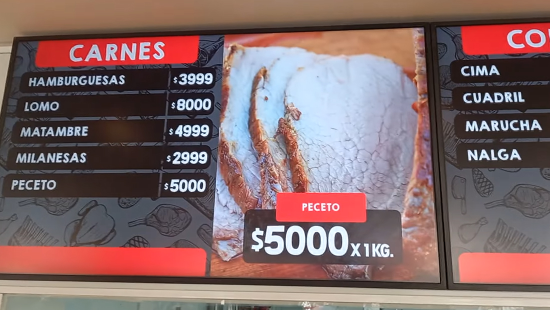 
Frigorífico La Valeria manages its digital signage with Dex Manager